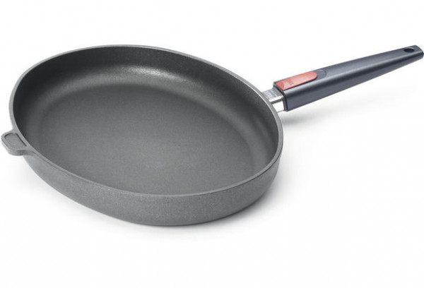 Woll Nowo Titanium Induktion, Guss-Fischpfanne oval, AS 38 x 28,4 cm, 5 cm hoch