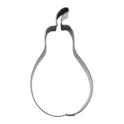 Städter Ausstecher Edelstahl glänzend Birne 6 cm