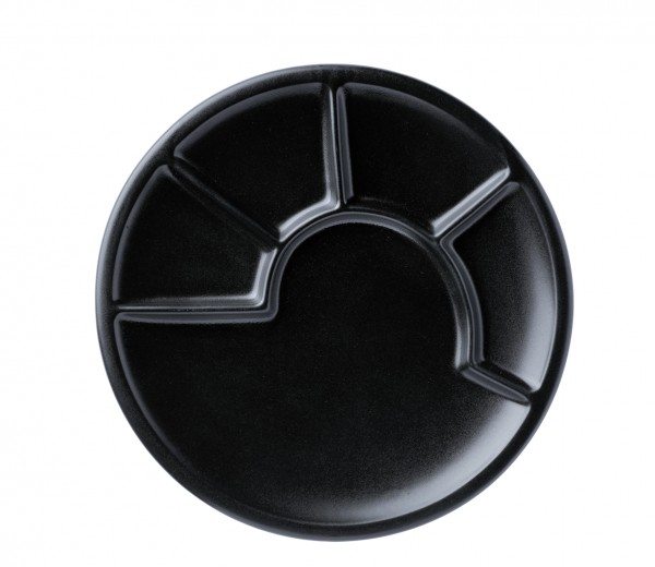 Spring Fondueteller schwarz 24cm