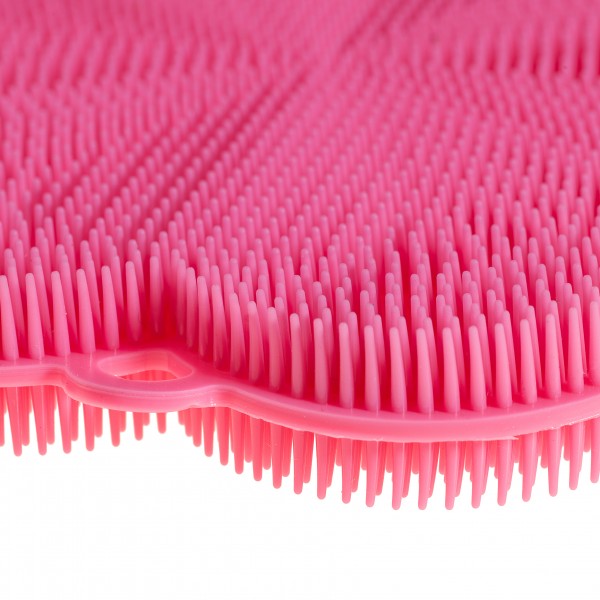 Kochblume Swisch Blume Spülschwamm/ Fusselbürste Ø 11,5 cm silikon pink