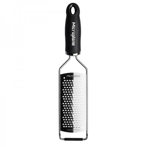 Microplane Reibe Grob schwarz Gourmet