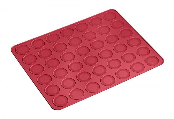 Lurch Backmatte Macaron 38x30cm ruby  Flexiform 