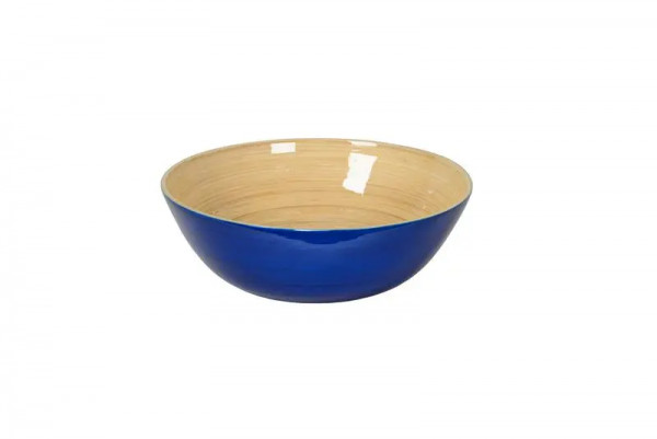 Albert L. Bambus Schüssel 30x10 blau