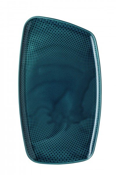 Rosenthal Junto Ocean Blue Platte 36x21 cm