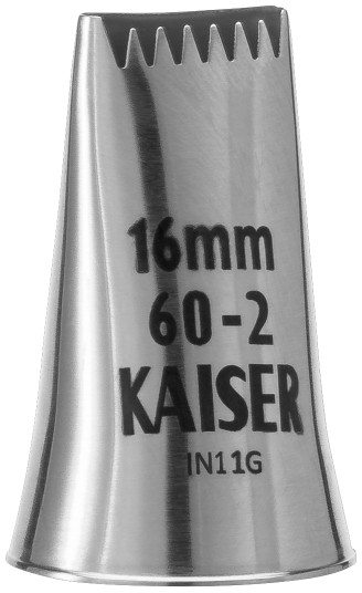Kaiser - Sternbandtülle 16Mm La Forme P./Deko-C.