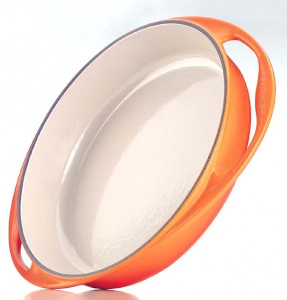 Le Creuset Tatin Backform 25 cm ofenrot