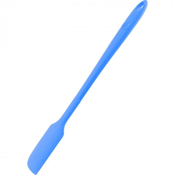 Kochblume Design-Teigschaber S 27 cm silikon hellblau