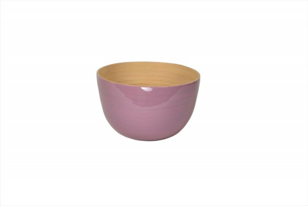 Albert L. Bambus Schüssel 22x14 mauve