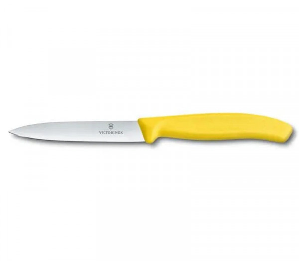 Victorinox Swiss Classic Gemüsemesser gelb 10 cm mittelspitz glatt