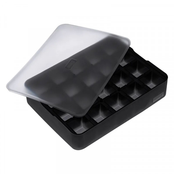 Lurch Eiswürfelbereiter 3x3cm schwarz transparent