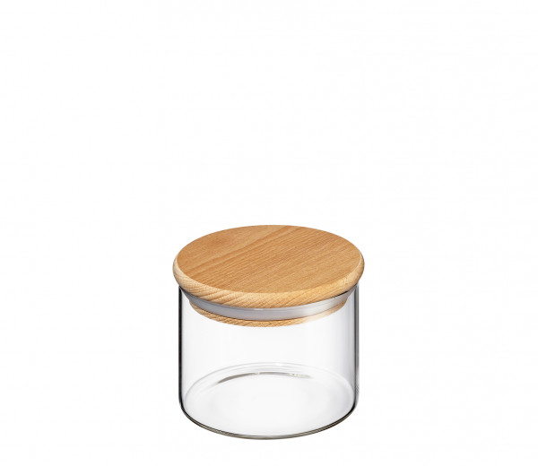 Zassenhaus Vorratsdose mit Holzdeckel 350ml