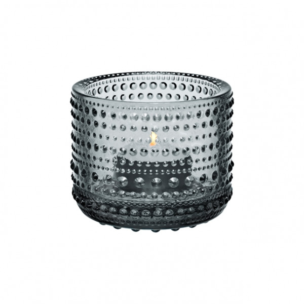 iittala Kastehelmi Teelicht 64mm grau