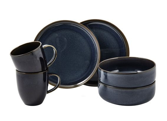 Villeroy&Boch Crafted Denim Frühstücks Set 6tlg