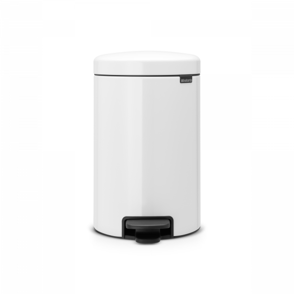 Brabantia Treteimer 12 Liter weiß Newicon