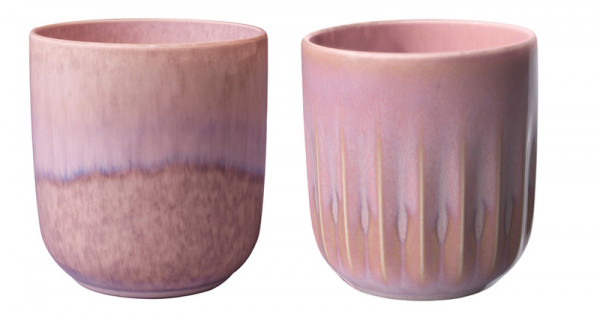 Villeroy&Boch Perlemor Coral Becher Set 2tlg