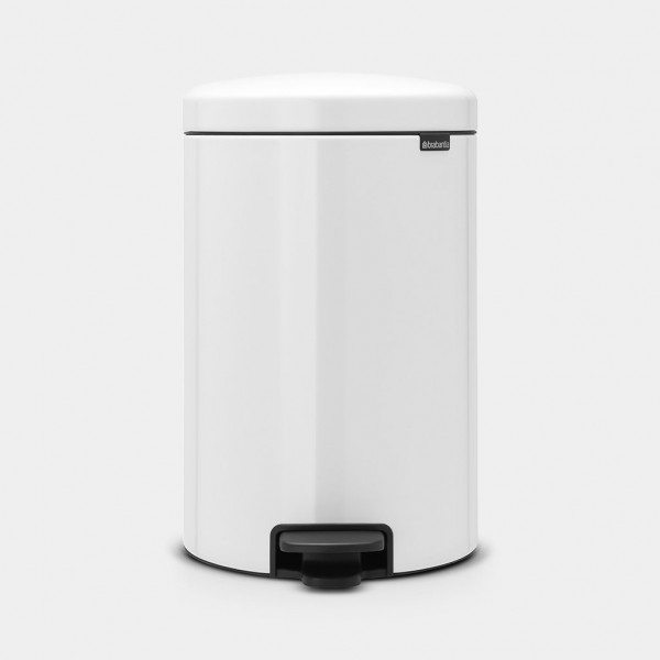 Brabantia Treteimer Newicon mit Kunststoffeinsatz 20L weiß