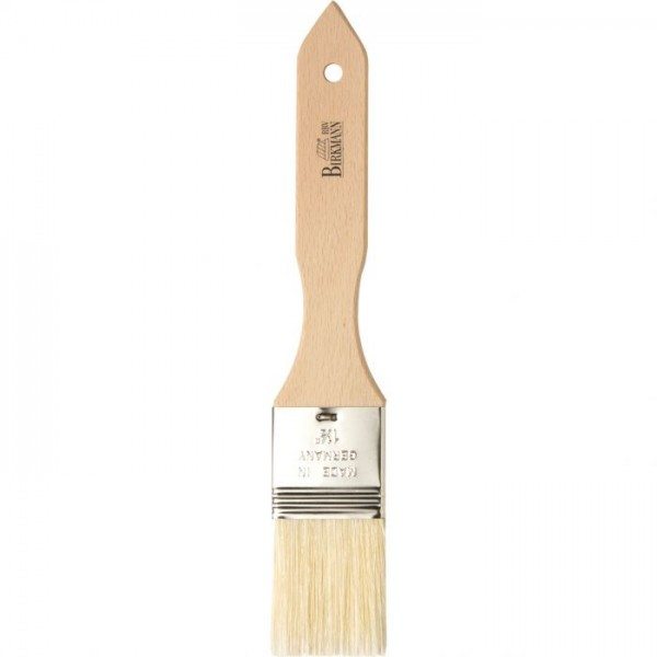 Birkmann Easy Baking Holzpinsel 3,5 cm aus Buchenholz mit Naturborsten