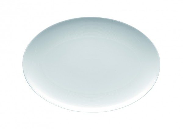 Thomas Loft weiss Platte oval flach 40 cm