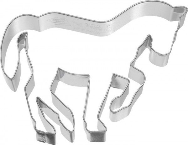 Birkmann Ausstechform Pferd in Piaffe Edelstahl 11 cm