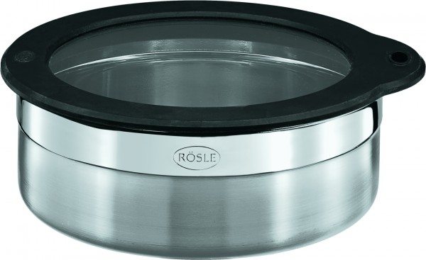 Rösle Dose mit Frischhaltedeckel 16 cm, H 6 cm