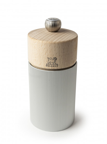 Peugeot Line Aluminium Natur Salzmühle 12cm