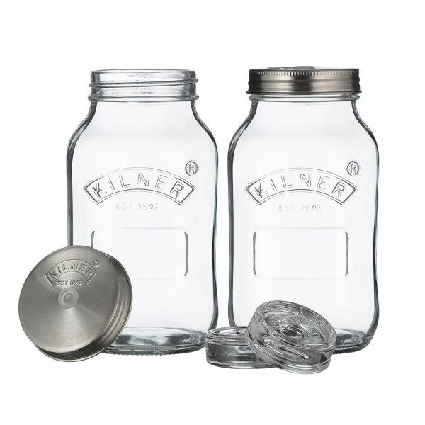 Kilner Fermentierglas 2x1l