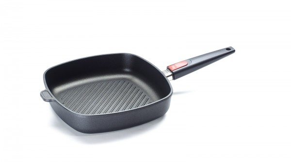 Woll Nowo Titanium, Grillpfanne viereckig, AS 28 x 28 cm, 6,5 cm hoch