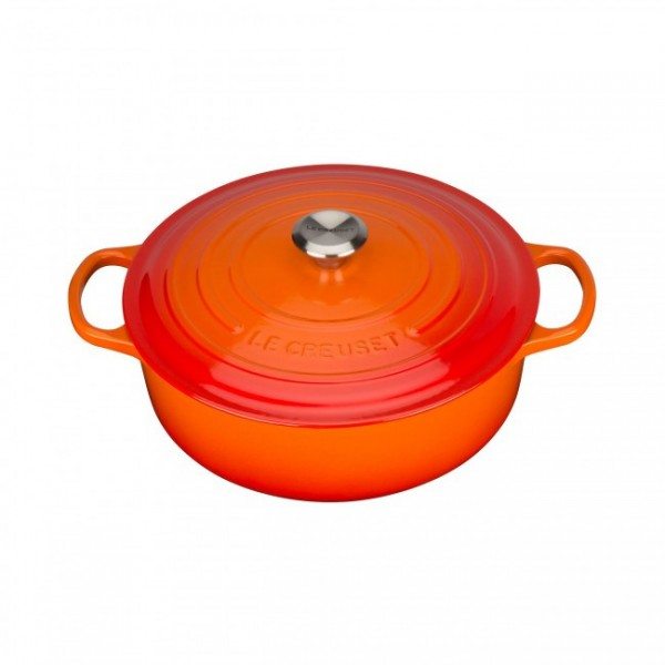 Le Creuset Gourmet-Bräter 30 cm ofenrot