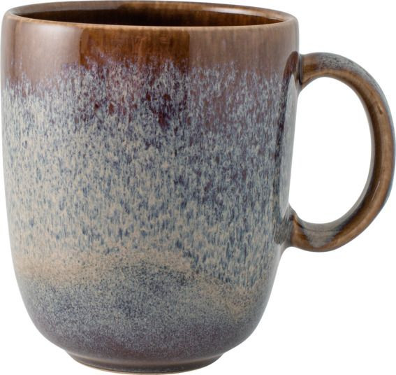 Villeroy und Boch Lave beige Becher mit Henkel