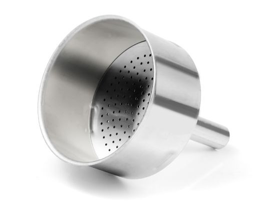 Bialetti Ersatz-Kaffeetrichter für 6 Tassen Edelstahl Espressokocher