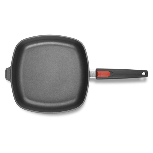 Woll Nowo Titanium, Gusspfanne, viereckig, AS 28 x 28 cm, 6,5 cm hoch