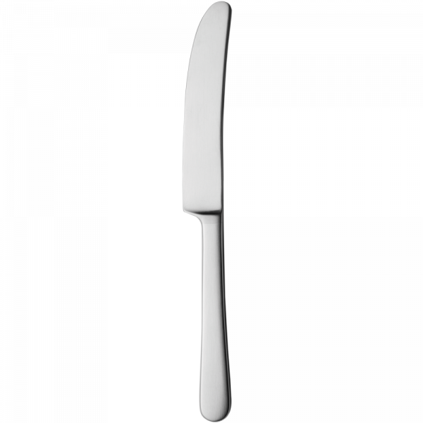 Georg Jensen Copenhagen Tafelmesser aus Edelstahl mit glatten Schliff