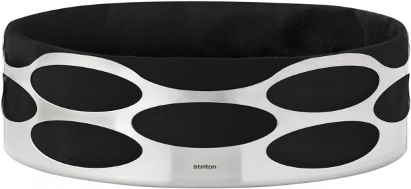 Stelton Embrace Brotkorb Schwarz