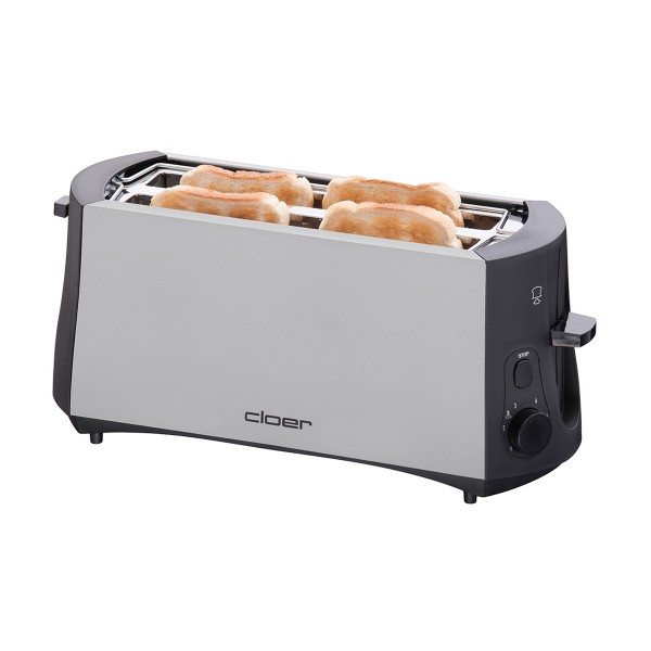 Cloer Toaster Langschlitz 4 Scheiben 3710