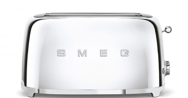 Smeg Toaster Langschlitz 4 Scheiben Chrom 50'S Retro Style