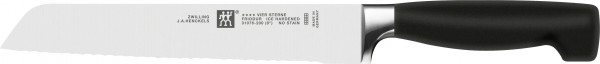 Zwilling Vier Sterne Brotmesser 20 cm Wellenschliff