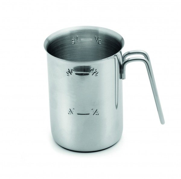 Karl Weis Messbecher Edelstahl poliert 500 ml