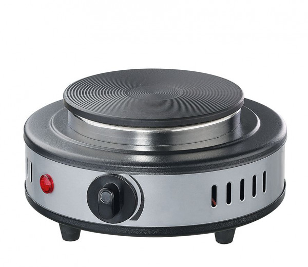 Cilio Espressokocher Classico 6Tassen elektrisch Aluminium rot