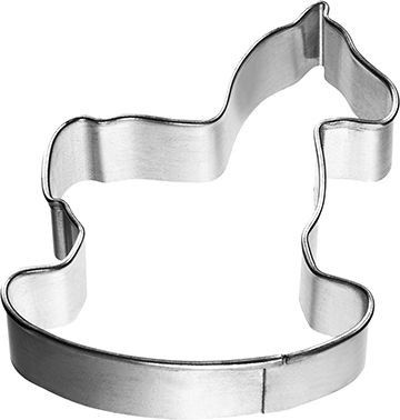 Birkmann Edelstahl Ausstechform Schaukelpferd klein 5 cm