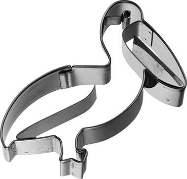 Birkmann Edelstahl Ausstechform Pelikan mit Innenprägung 6,5 cm