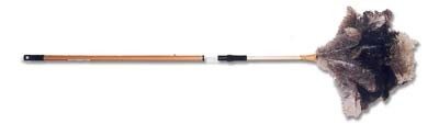Redecker Straußenwedel m. Teleskopstiel 150/220 cm