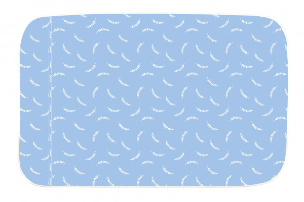 Wenko 65571100 Bügeldecke 130x65 cm von oben