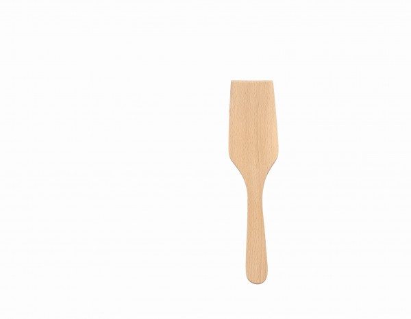 Hansi-Siebert Pfannenwender gebogen breite Ausführung/Buchenholz 30,0 x 6,5 cm