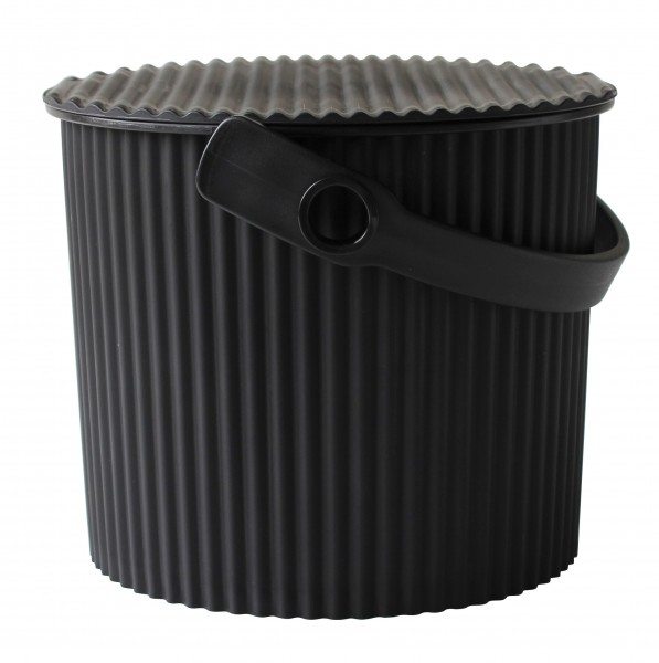 Hachiman Eimer mini  Schwarz 4 Liter