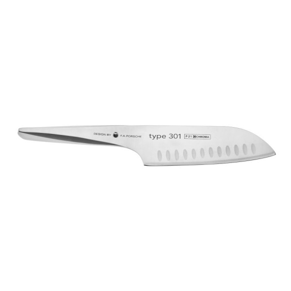 Chroma Type 301 F.A. Porsche Design Santoku m. Kullenschl. 17,8 cm