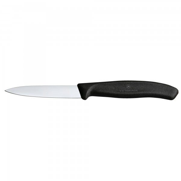 Victorinox Swiss Classic Gemüsemesser schwarz 8 cm mittelspitz glatt