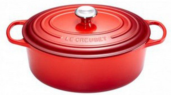 Le Creuset Bräter oval 40 cm kirschrot