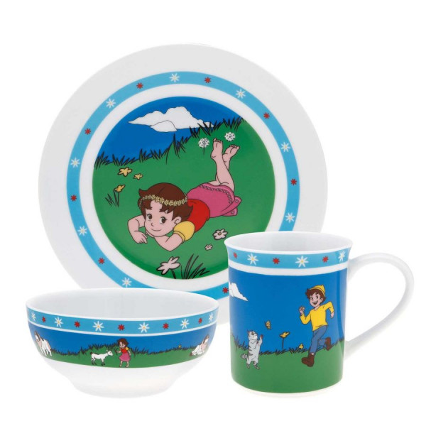Puresigns Kinderporzellan Heidi Set 3tlg