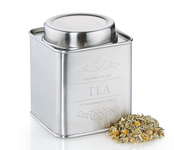 Zassenhaus Vorratsdose Tea Edelstahl 250 g