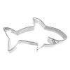 Birkmann Ausstechform Haifisch Edelstahl mit Innenprägung 10 cm